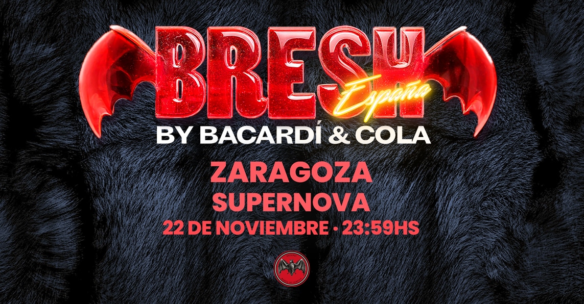 ENTRADA+1 COPA DE BACARDI COLA – 12€ - BRESH