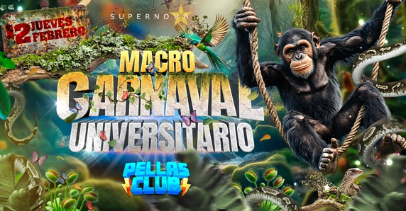 ENTRADA 10€ JUEVES 12 FEB CARNAVAL UNIVERSITARIO