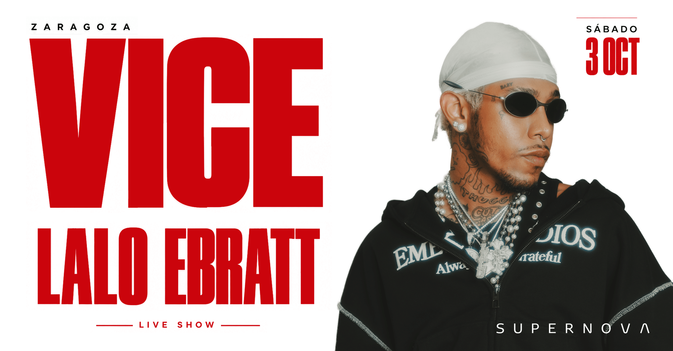 ENTRADA 1 COPA–10€ -VICE X LALO EBRATT